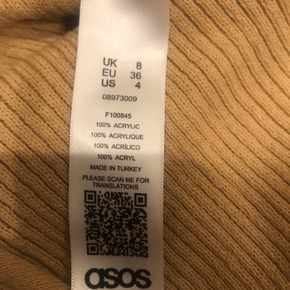 ASOS Ribbed Wrap Bodysuit - Picture 5 of 11